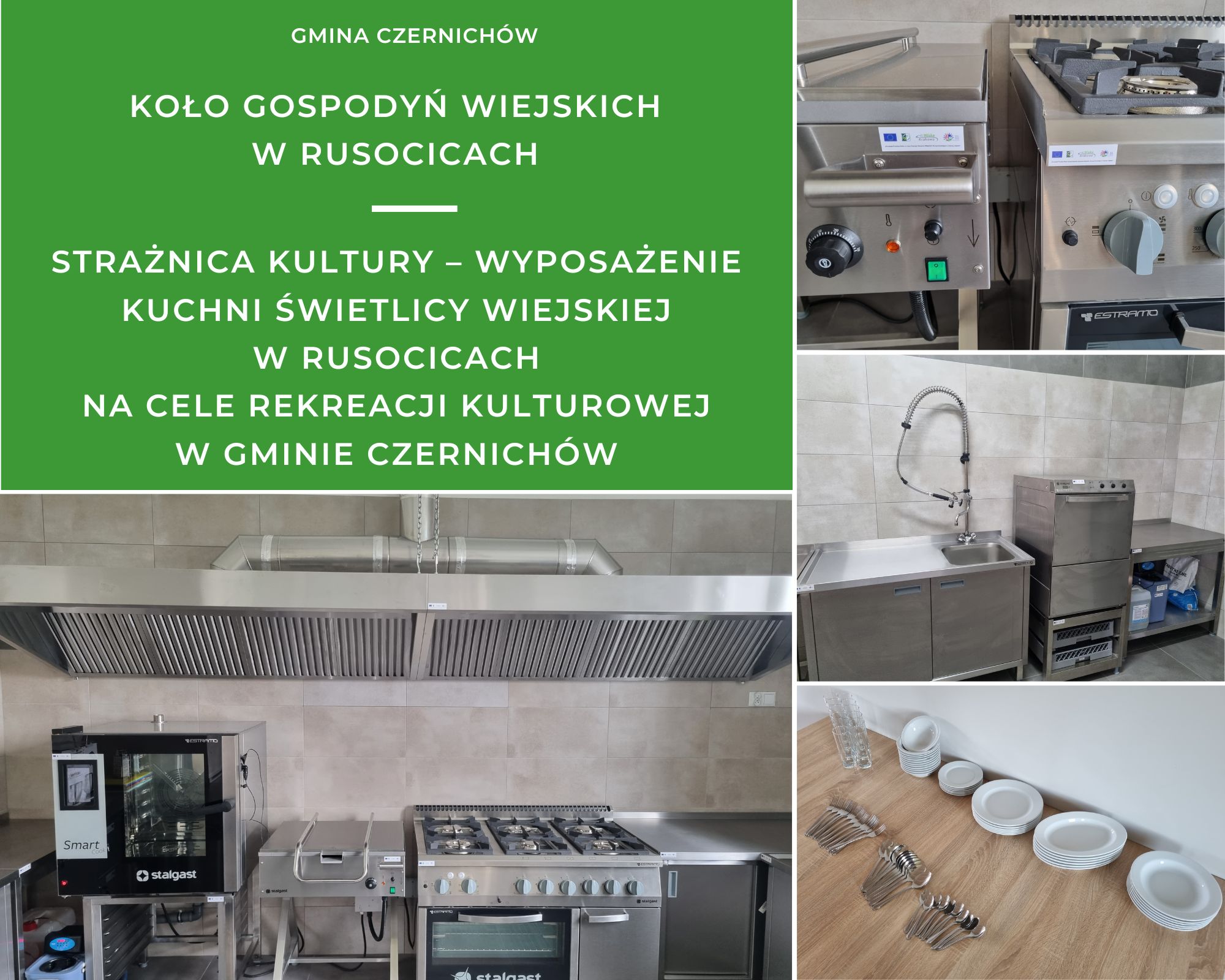 KGW w Rusocicach wyposażenie świetlicy